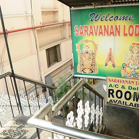 Saravanan Lodge Chennai Exteriör bild