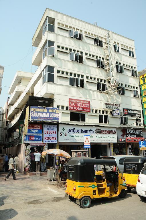 Saravanan Lodge Chennai Exteriör bild